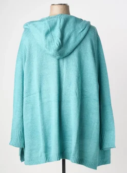 Gilet Manches Longues Sheego Bleu