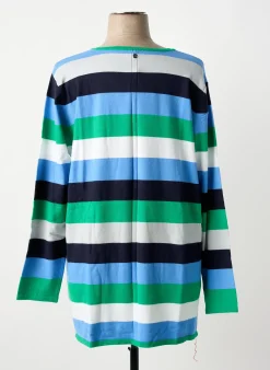 Gilet Manches Longues Sheego Bleu
