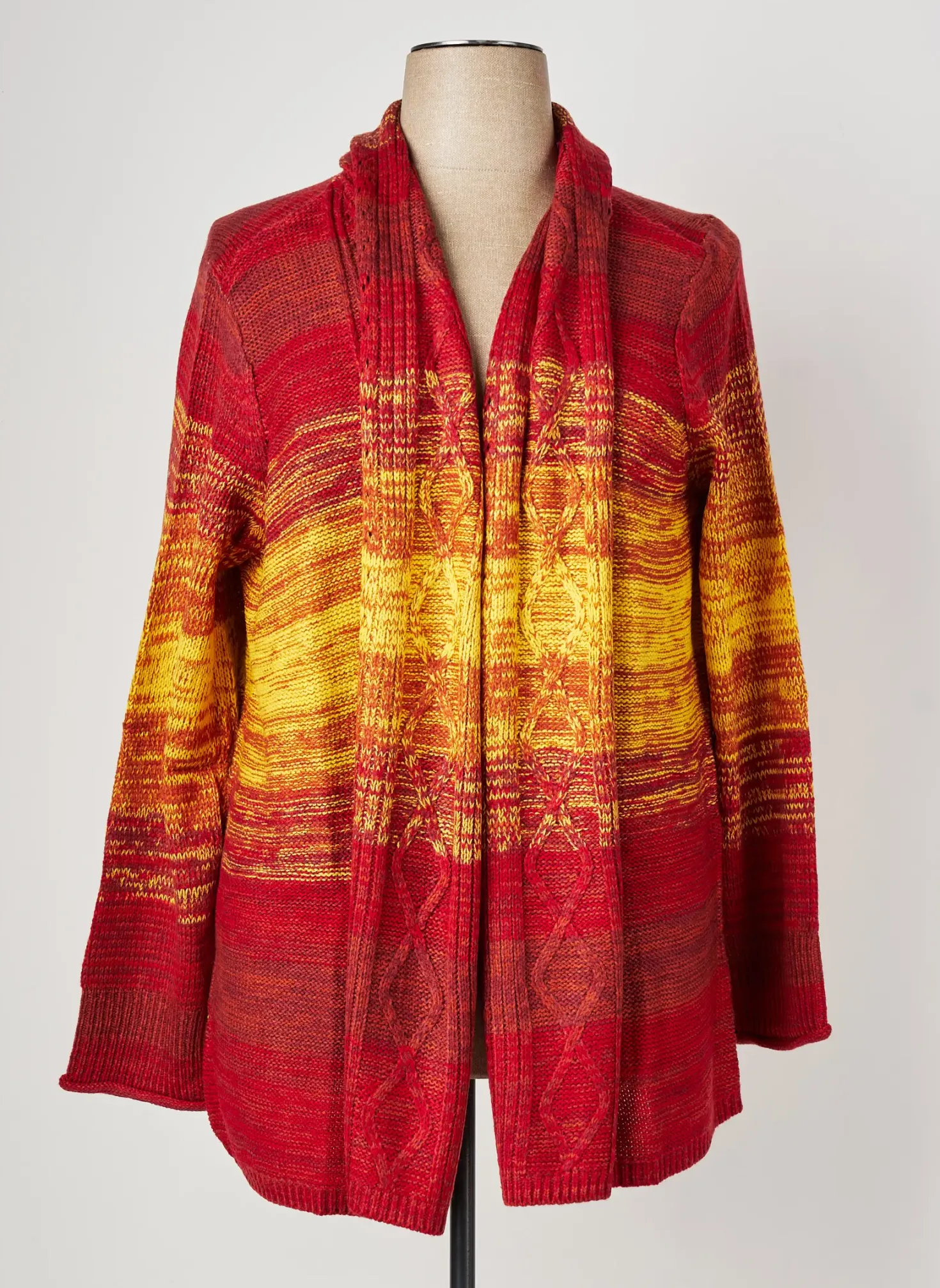 Gilet Manches Longues Sheego Rouge