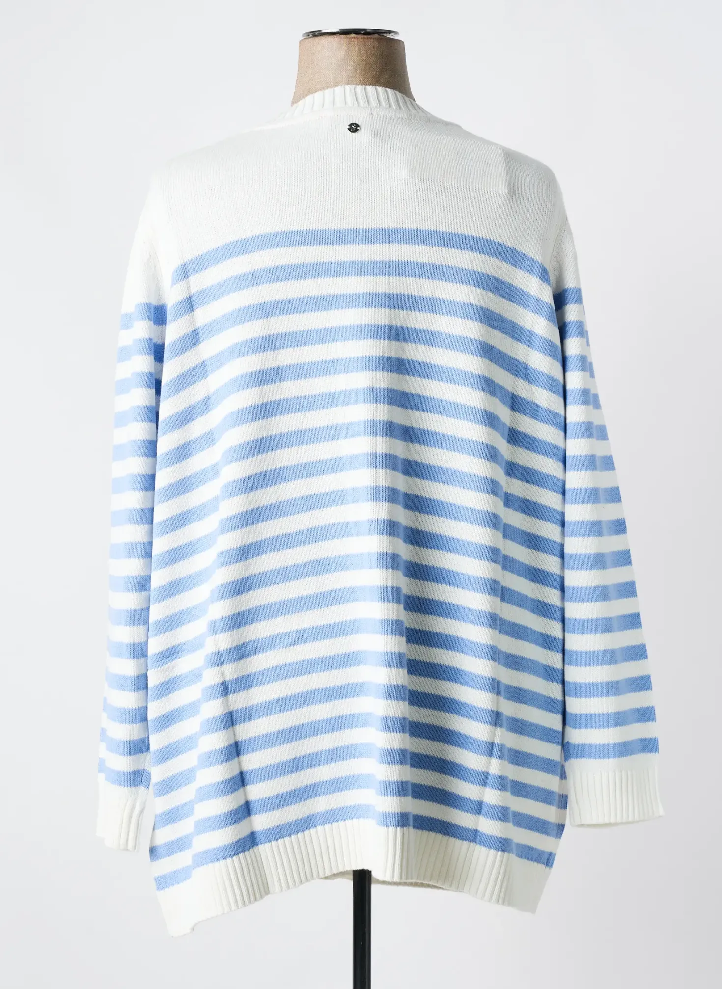 Gilet Manches Longues Sheego Bleu