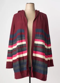 Gilet Manches Longues Sheego Rouge