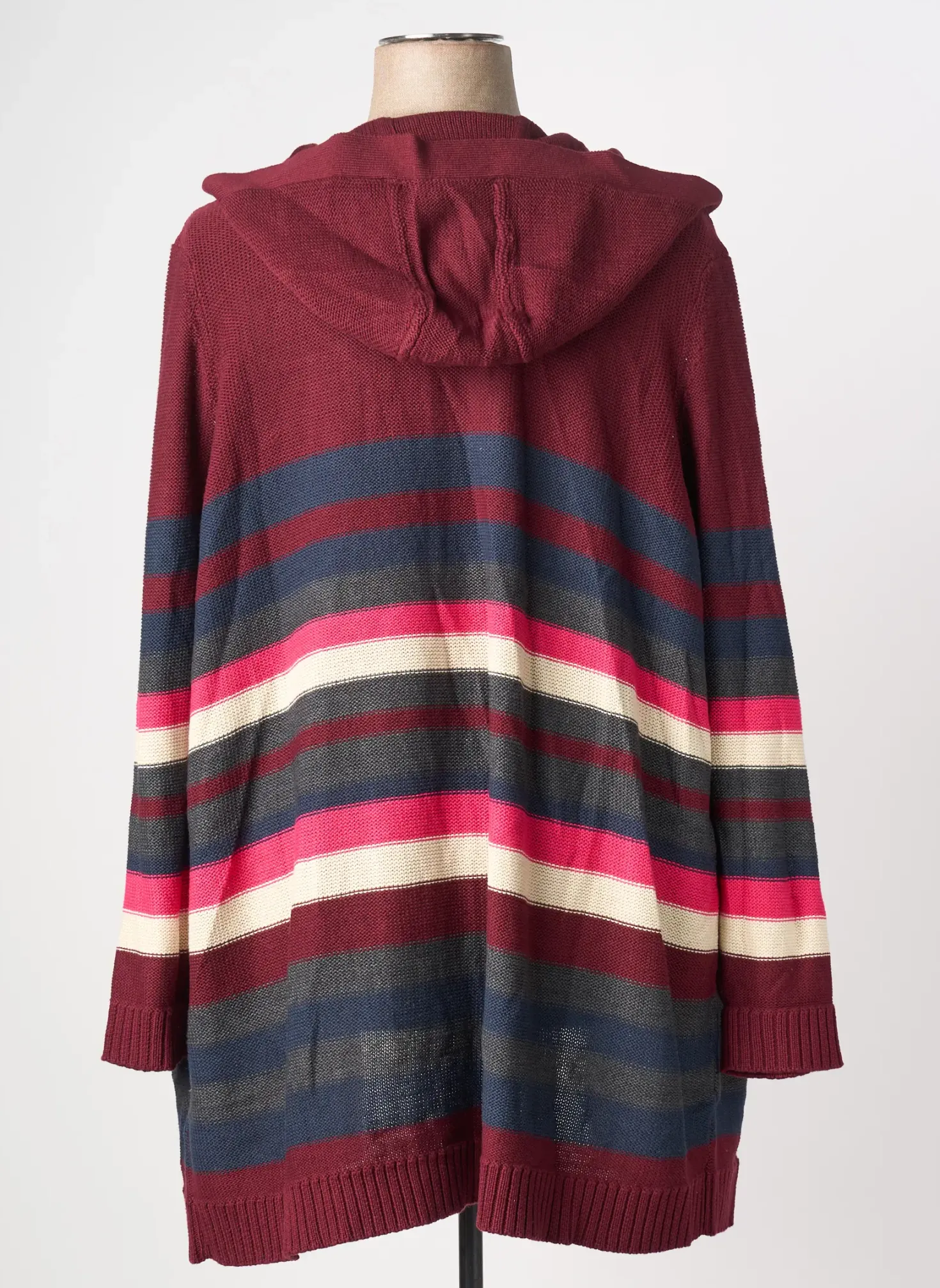 Gilet Manches Longues Sheego Rouge