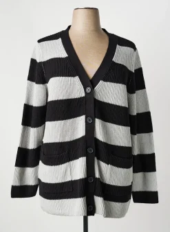 Gilet Manches Longues Sheego Gris