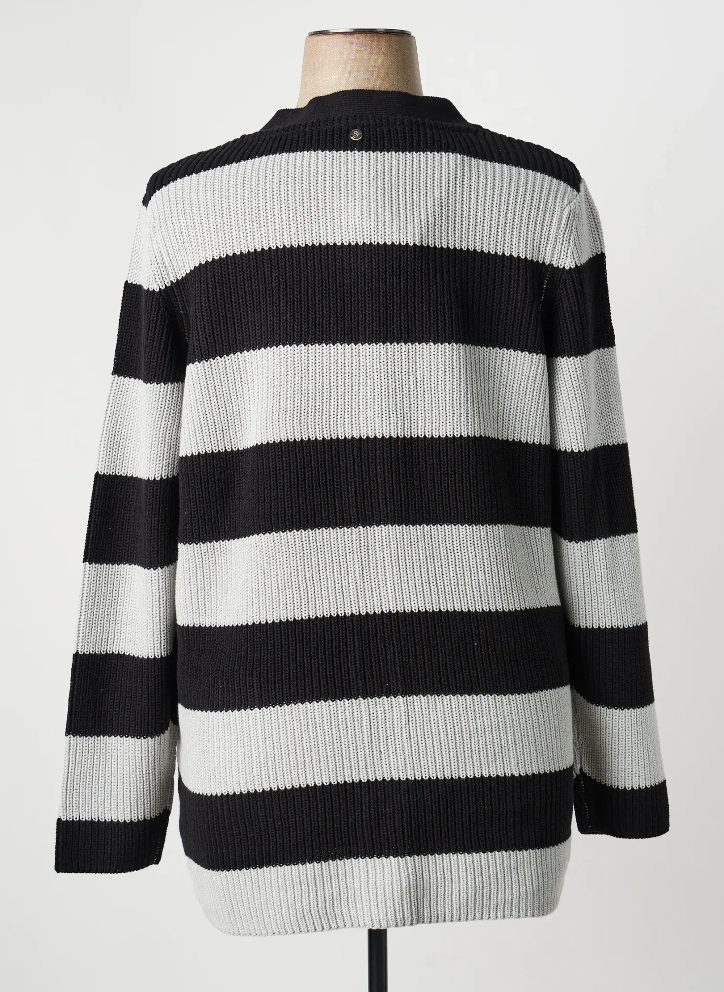 Gilet Manches Longues Sheego Gris