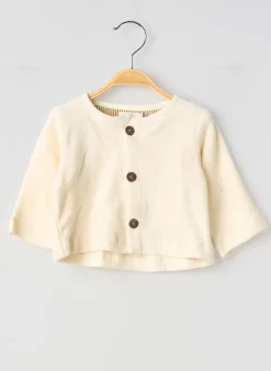 Gilet Manches Longues So Family Beige