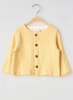 Gilet Manches Longues So Family Jaune
