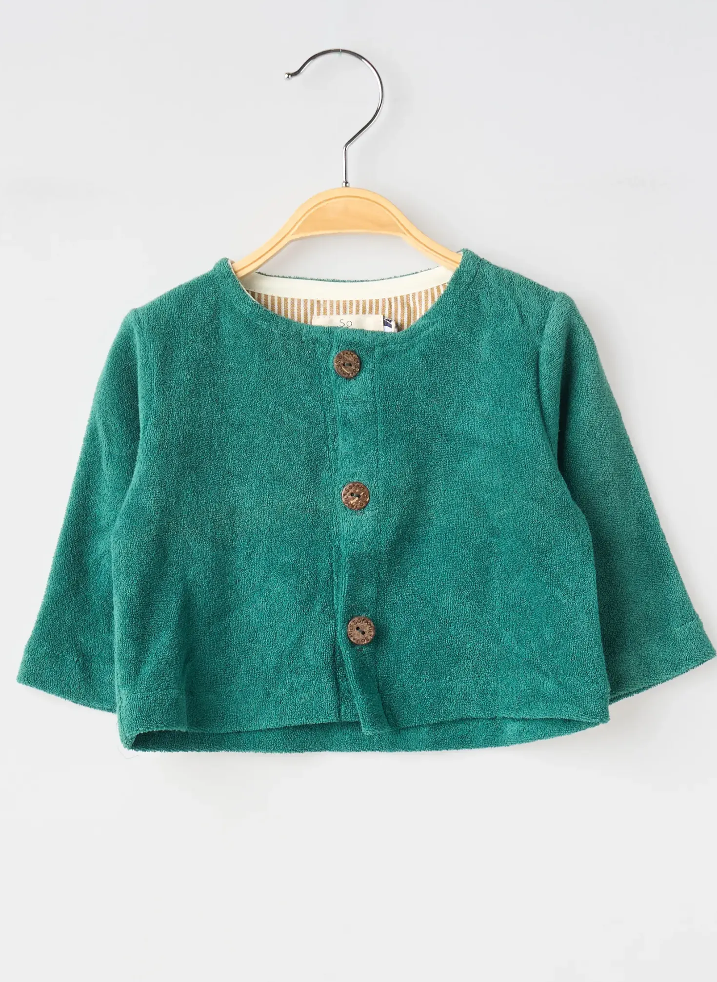 Gilet Manches Longues So Family Vert