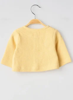 Gilet Manches Longues So Family Jaune