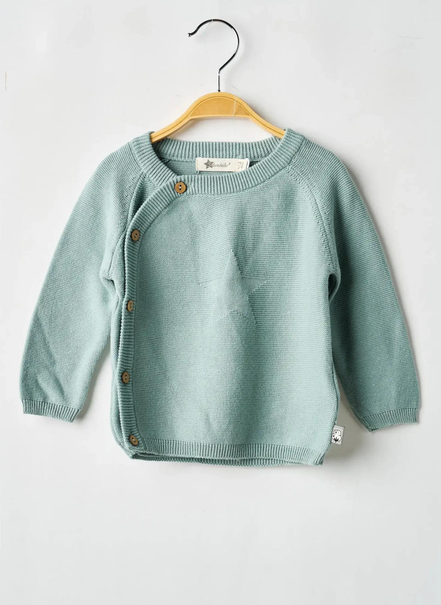Gilet Manches Longues Sterntaler Vert