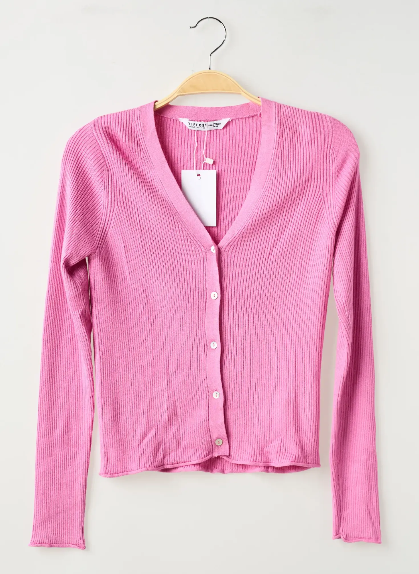 Gilet Manches Longues Tiffosi Rose