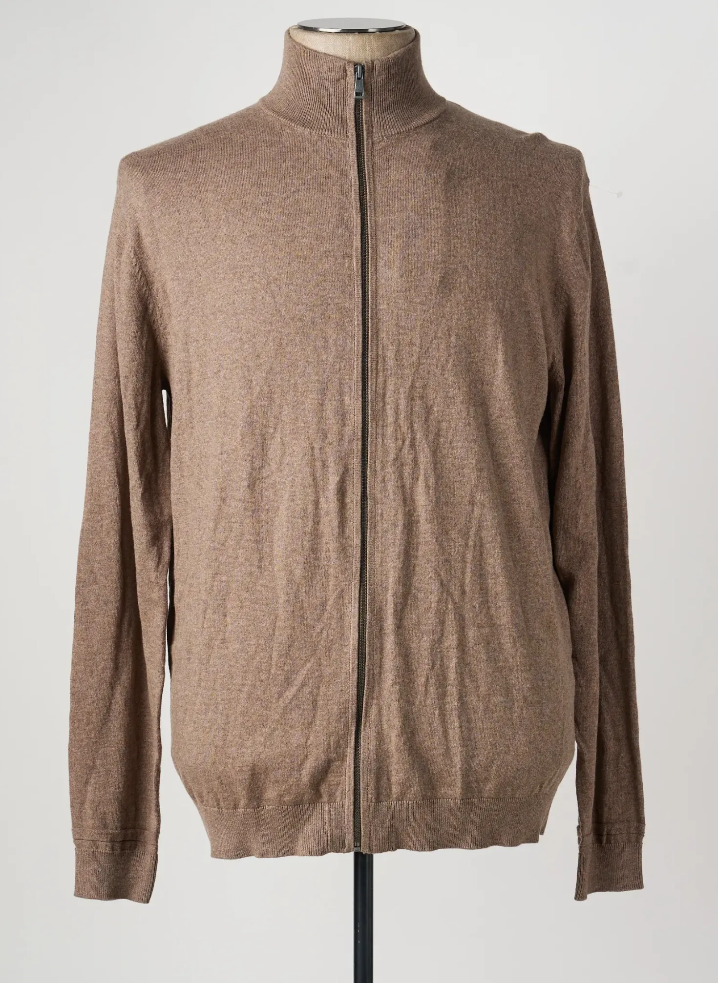 Gilet Manches Longues Tom Tailor Beige