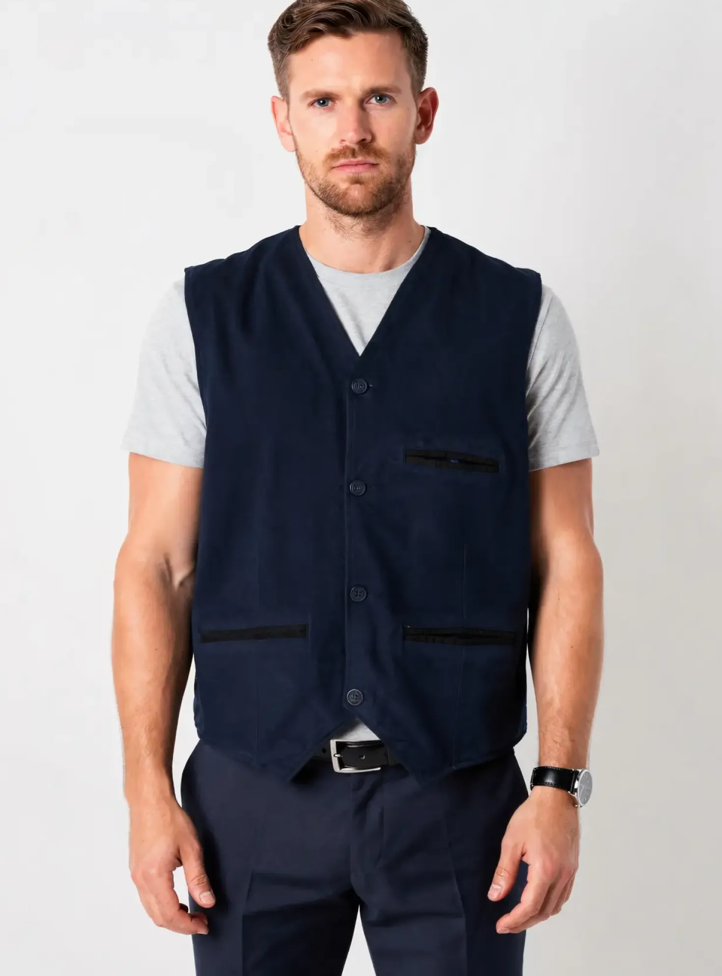 Gilet Sans Manche Daytona Bleu