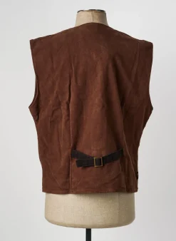 Gilet Sans Manche Daytona Marron
