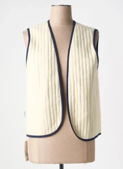 Gilet Sans Manche Diplodocus Beige