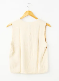 Gilet Sans Manche Garcia Beige