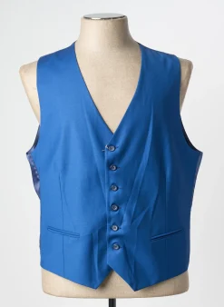 Gilet Sans Manche Grege Creation Bleu