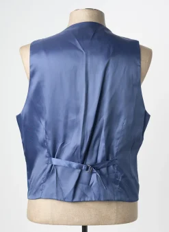 Gilet Sans Manche Grege Creation Bleu