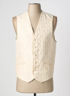 Gilet Sans Manche Guy Laurent Beige
