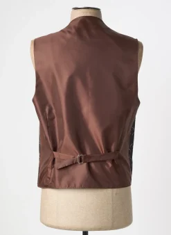 Gilet Sans Manche Guy Laurent Marron