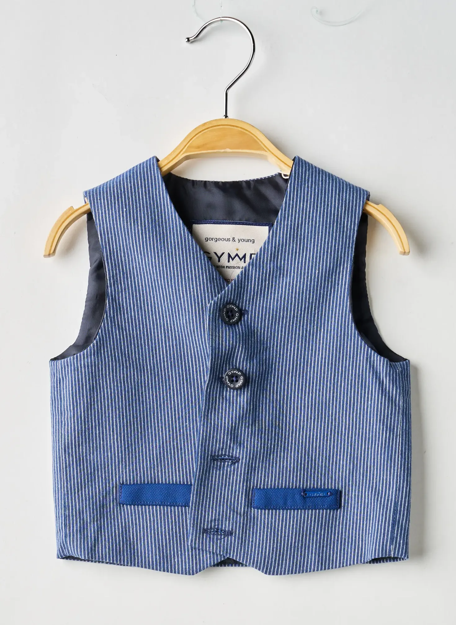 Gilet Sans Manche Gymp Bleu