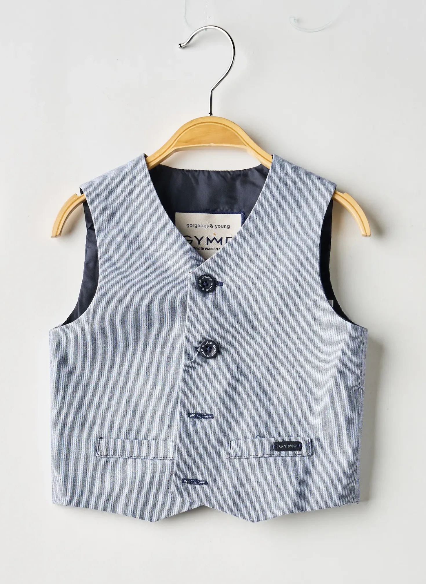 Gilet Sans Manche Gymp Bleu