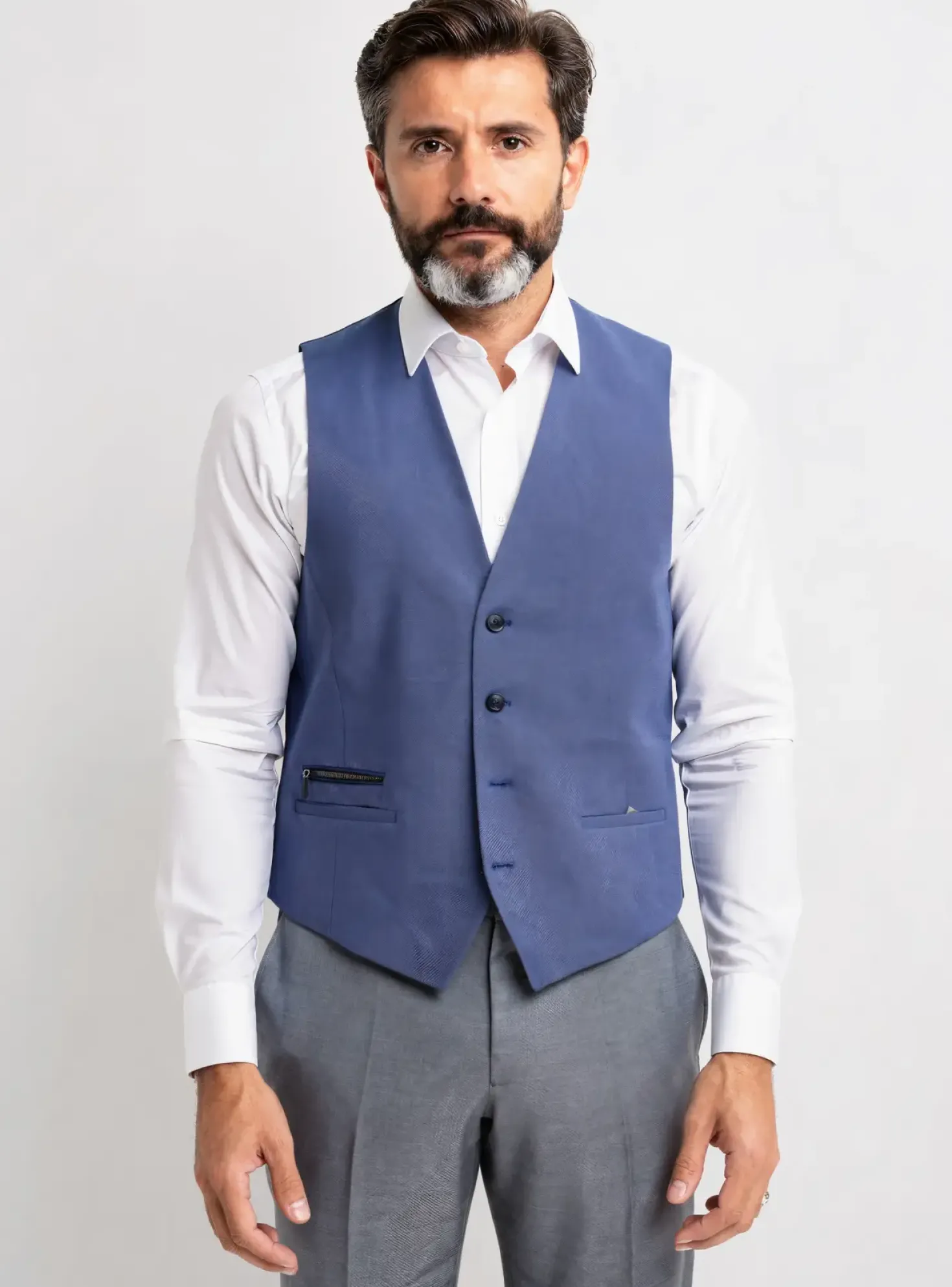Gilet Sans Manche Hugo Boss Bleu