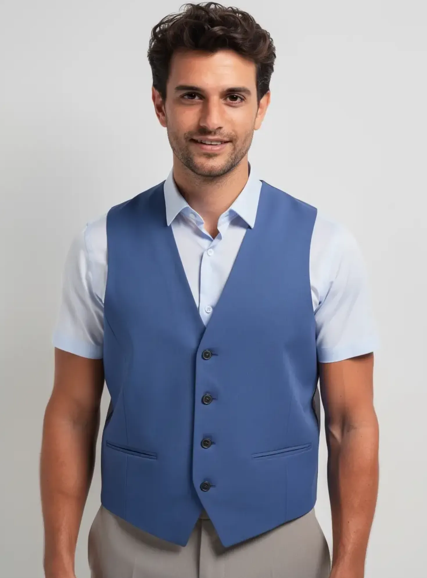 Gilet Sans Manche Hugo Boss Bleu