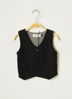 Gilet Sans Manche Jean Bourget Noir