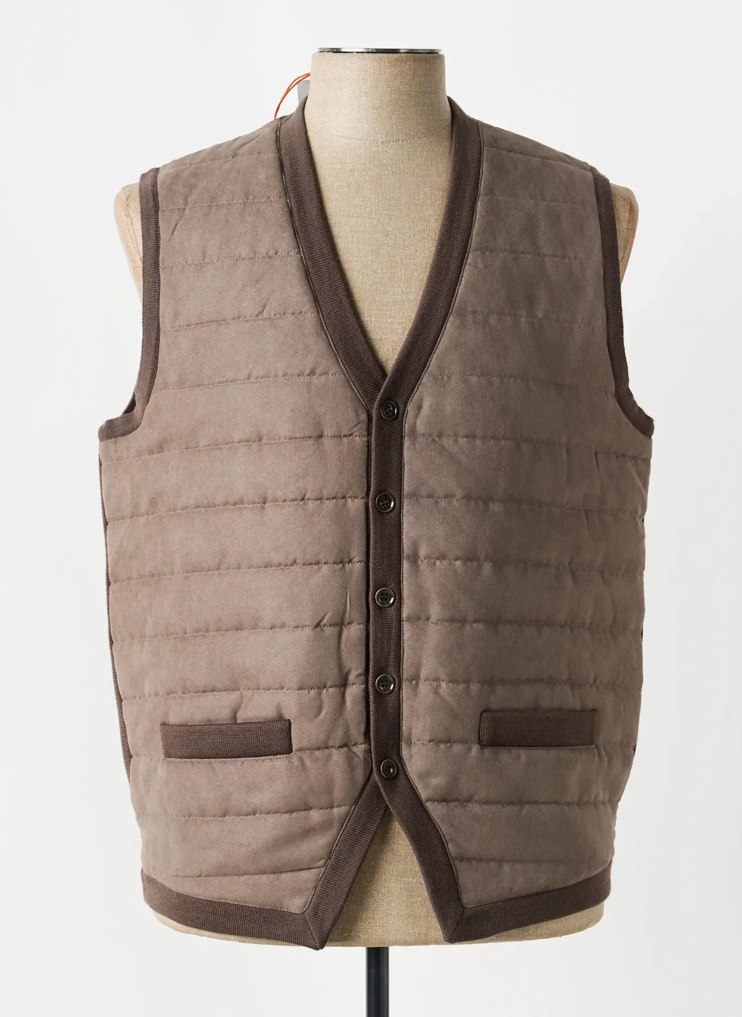 Gilet Sans Manche Jumfil Marron Clair