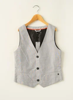 Gilet Sans Manche Little Couture Gris