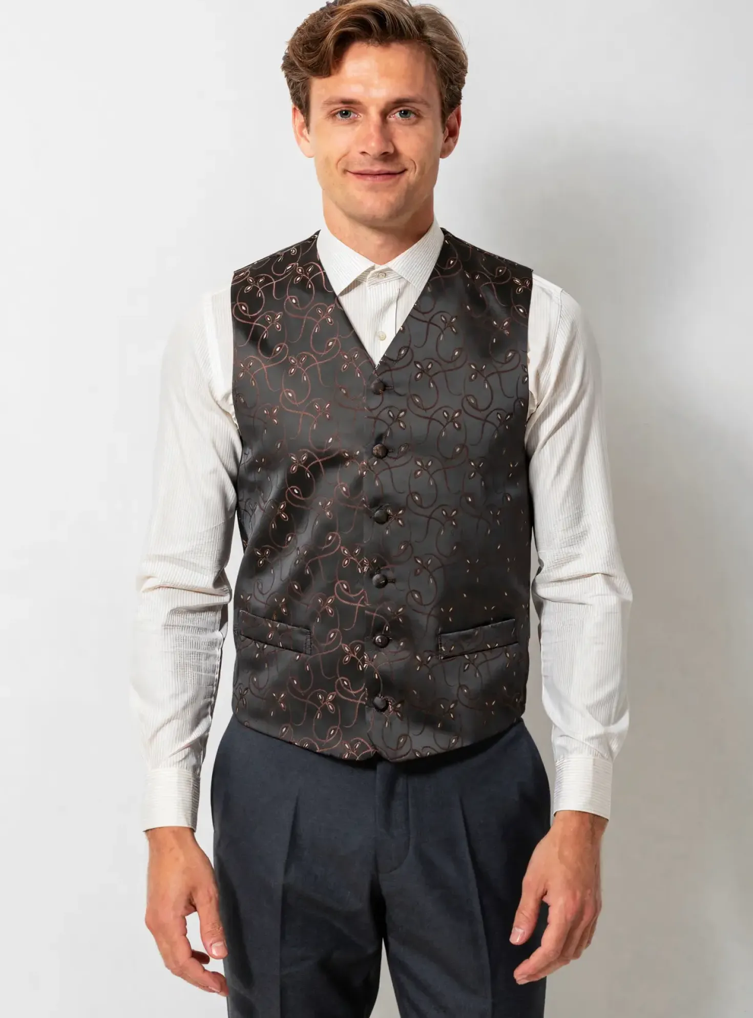 Gilet Sans Manche Masterhand Marron