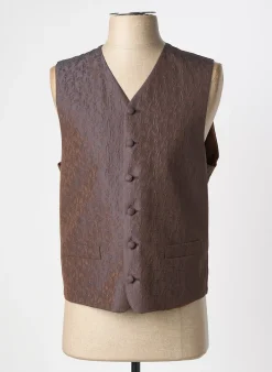 Gilet Sans Manche Masterhand Marron