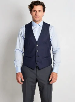 Gilet Sans Manche Pal Zileri Bleu