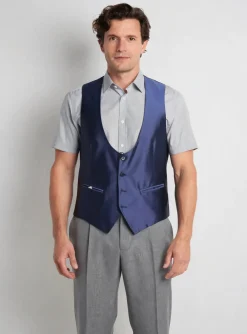 Gilet Sans Manche Pal Zileri Bleu