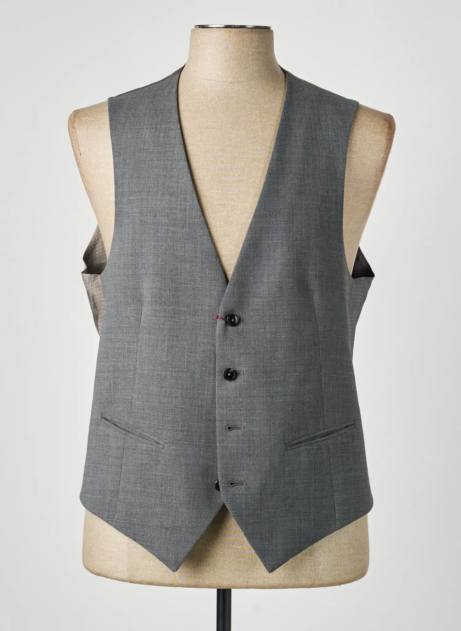 Gilet Sans Manche Pal Zileri Gris