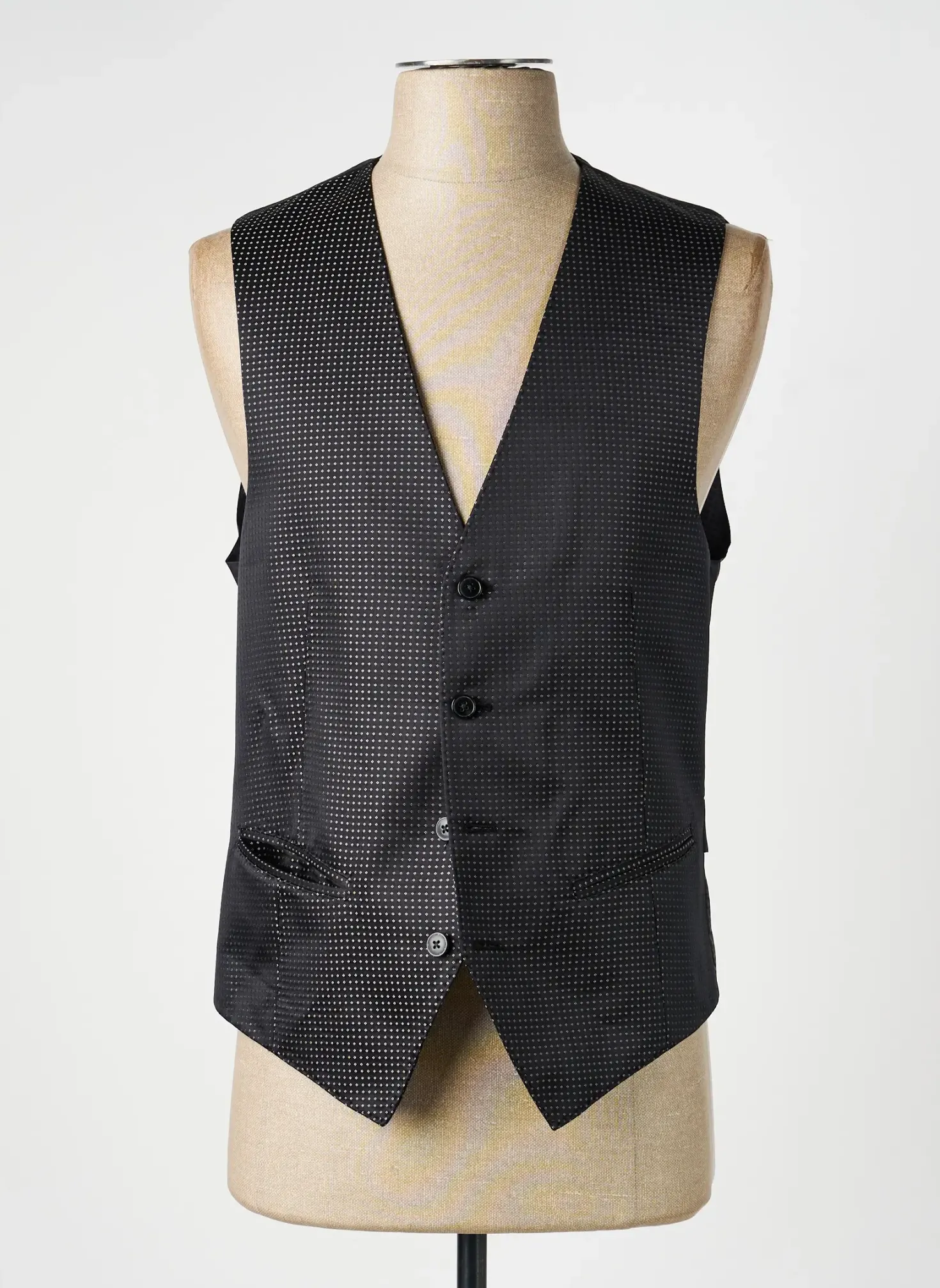 Gilet Sans Manche Pal Zileri Noir