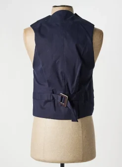 Gilet Sans Manche Pierre Talamon Bleu