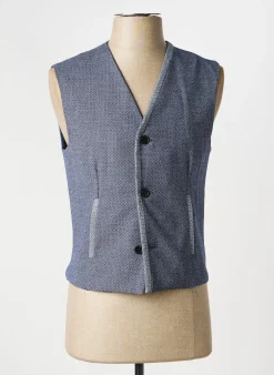 Gilet Sans Manche Pierre Talamon Bleu