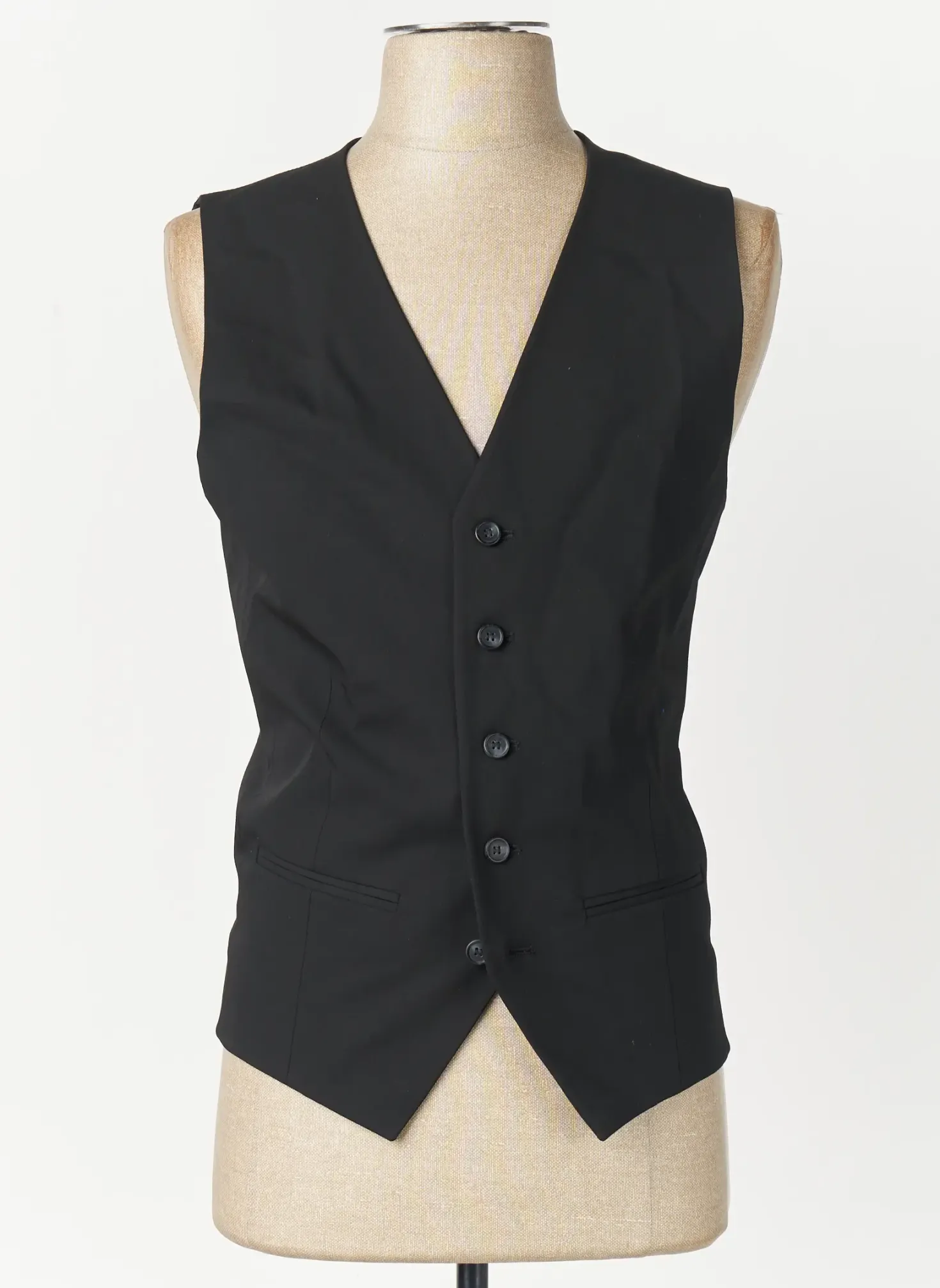 Gilet Sans Manche Selected Noir