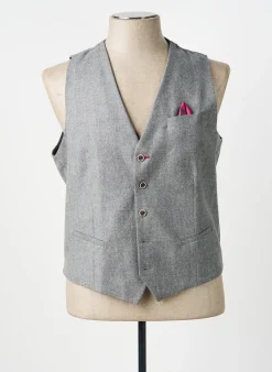 Gilet Sans Manche Territoire D'homme Gris