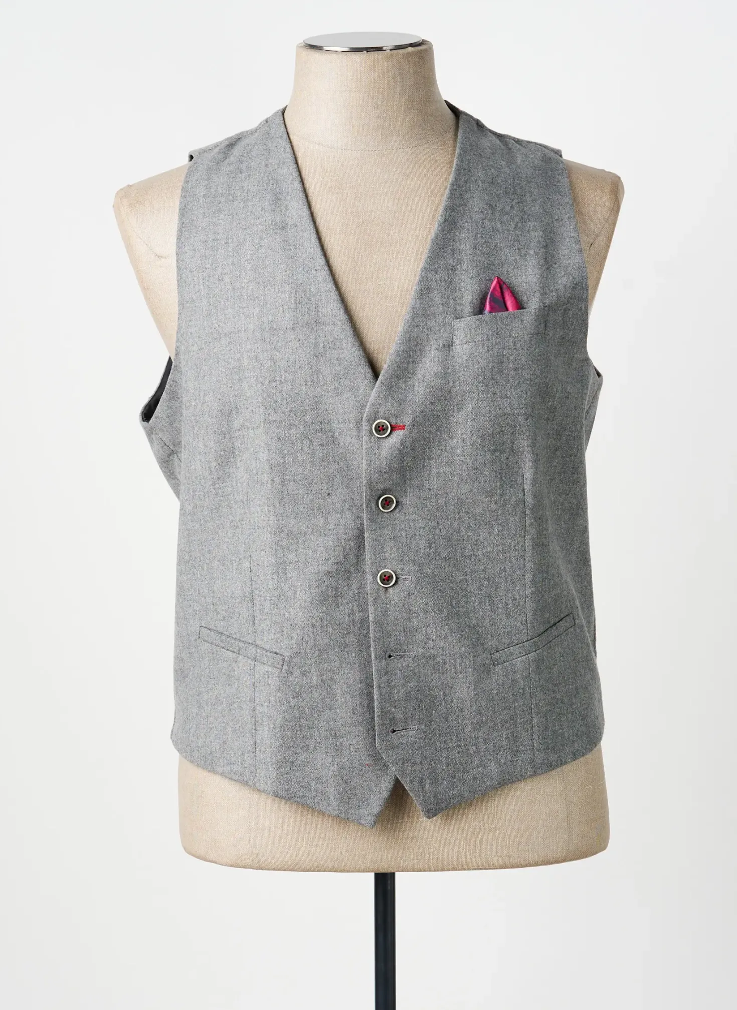 Gilet Sans Manche Territoire D'homme Gris