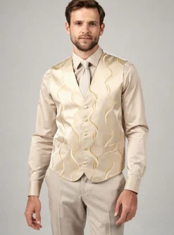 Gilet Sans Manche Virtuose Beige