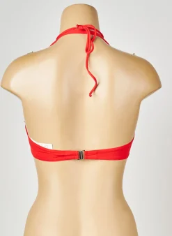 Haut De Maillot De Bain Antigel Rouge Haut Bandeau