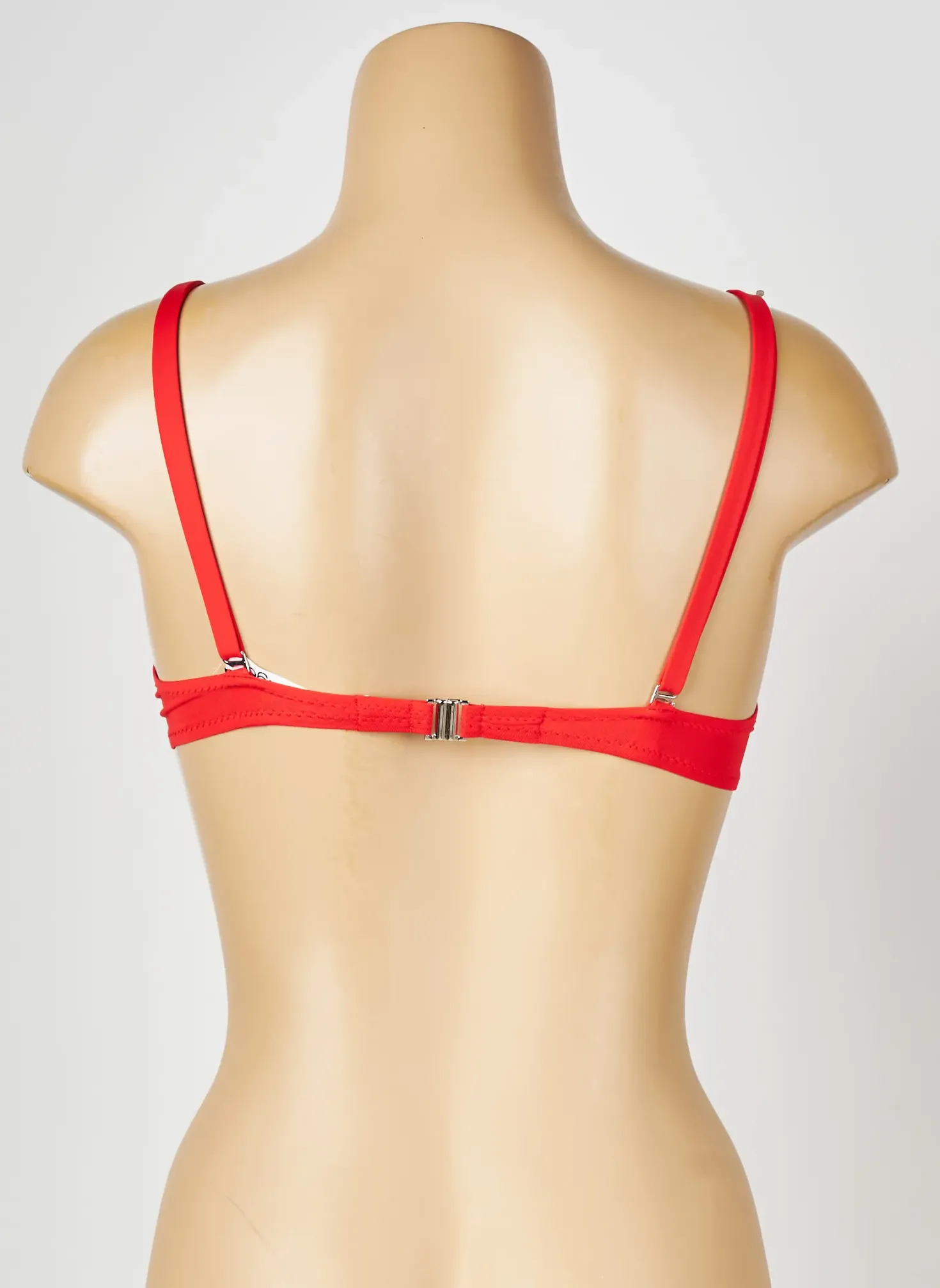 Haut De Maillot De Bain Antigel Orange Haut Soutien-gorge Moulé