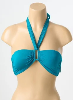 Haut De Maillot De Bain Aubade Bleu Haut Soutien-gorge Avec Mousse De Rembourrage Amovible