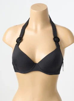 Haut De Maillot De Bain Aubade Noir Haut Soutien-gorge Moulé