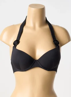 Haut De Maillot De Bain Aubade Noir Haut Soutien-gorge Moulé