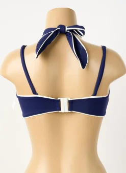 Haut De Maillot De Bain Aubade Bleu Haut Soutien-gorge Avec Mousse De Rembourrage Amovible