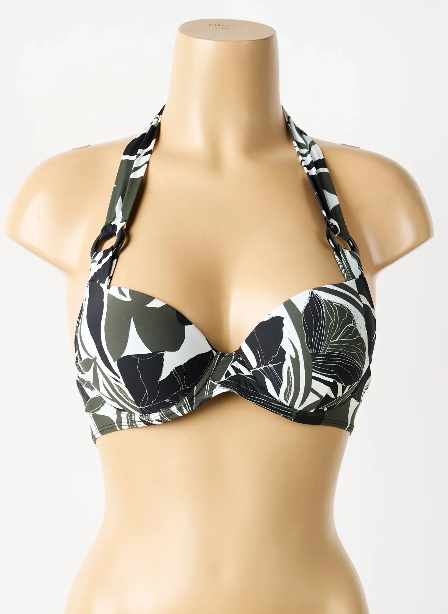 Haut De Maillot De Bain Aubade Vert Haut Soutien-gorge Push-up