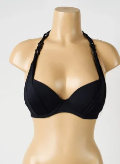 Haut De Maillot De Bain Aubade Noir Haut Soutien-gorge Moulé